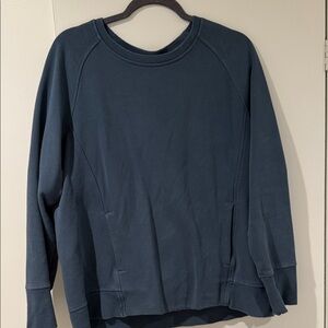 lululemon athletica Navy Sweatshirt